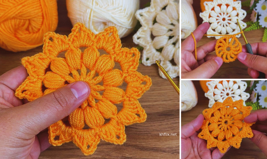 🌸 How to Make the Newest Crochet Flower Runner Pattern