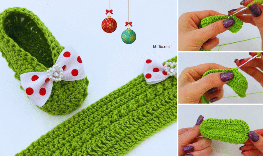 🥿Beautiful Crochet Baby Shoes – 2 Ideas (0–3 Months)