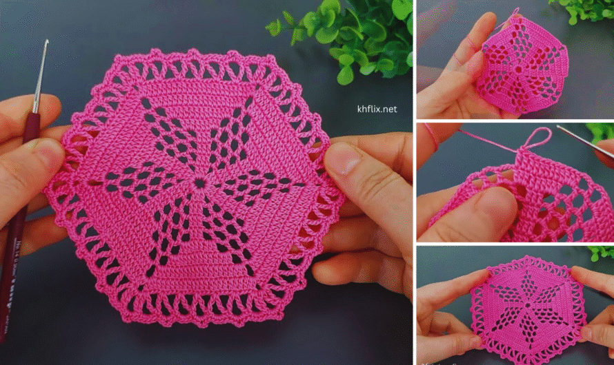 🧵 How to Make a Wonderful Crochet Doily Pattern – Step-by-Step Guide