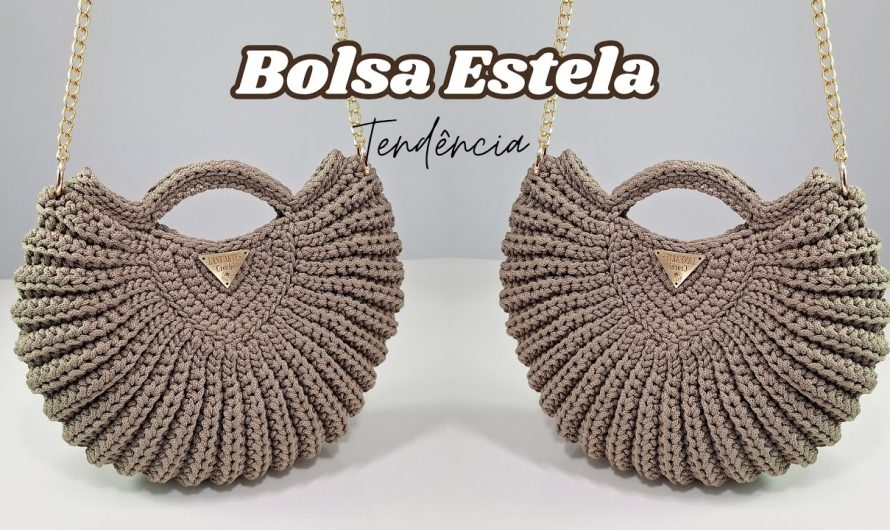 🐌👜 Step-by-Step: How to Make a Crochet Tote Bag with a Snail-Shaped Stitch