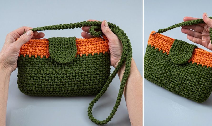 👜 How to Crochet an Amazing Tote Bag – Step-by-Step Tutorial (Beginner Friendly)