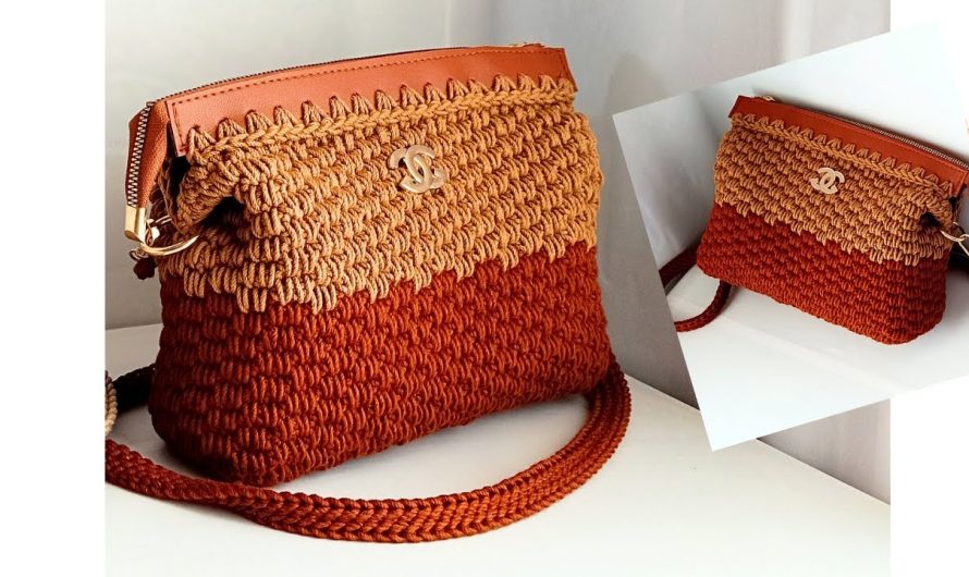 👜 How to Crochet a Bag with a Simple Design – Practical & Light | DIY Free Pattern