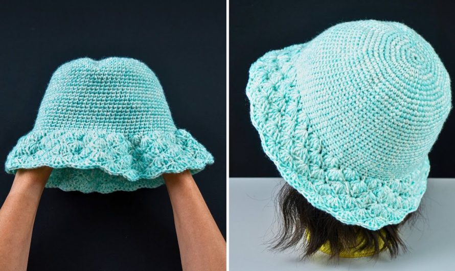 👒 Beautiful a Crochet Summer Bucket Hat – Step-by-Step Pattern