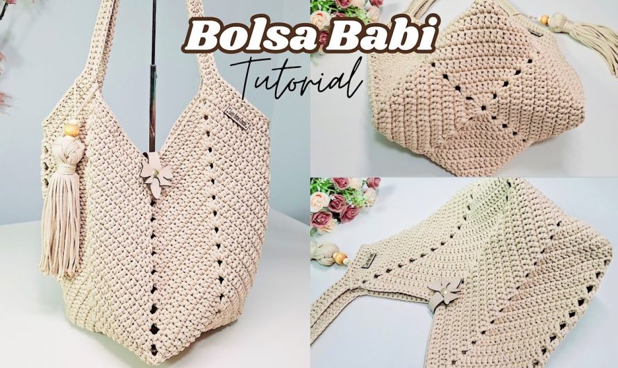 👜🧵 How to Make a Beautiful Crochet Tote Bag | Step-by-Step Pattern