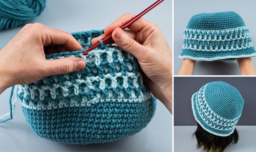 🎩 How to Crochet an Amazing Bucket Hat – Easy Crochet Hat Tutorial