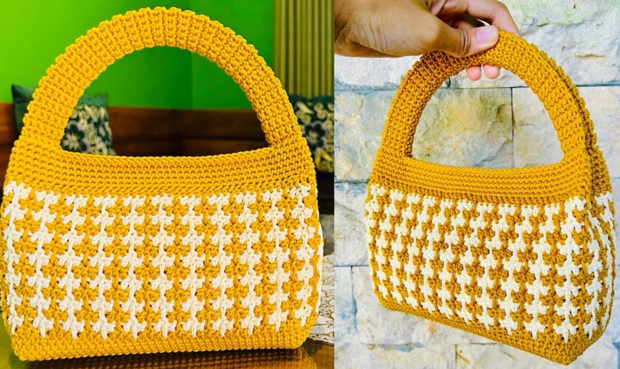 How to Crochet a Cute Bag | How to Make a Super Easy Crochet Bag👜👜💖🧶