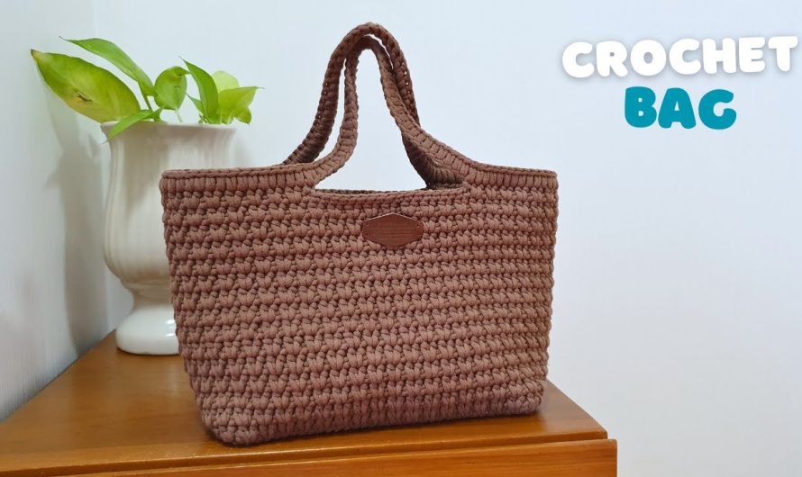 👜 How to Crochet a Handbag Step by Step | Beginner-Friendly Tutorial