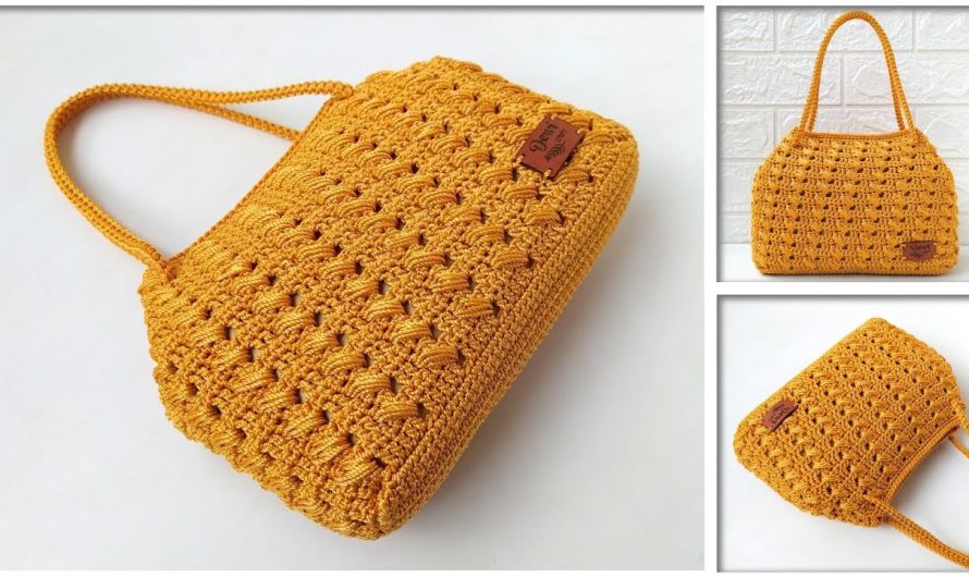 👜 How to Make a Pattern Crochet Bag | Easy Tutorial for Beginners