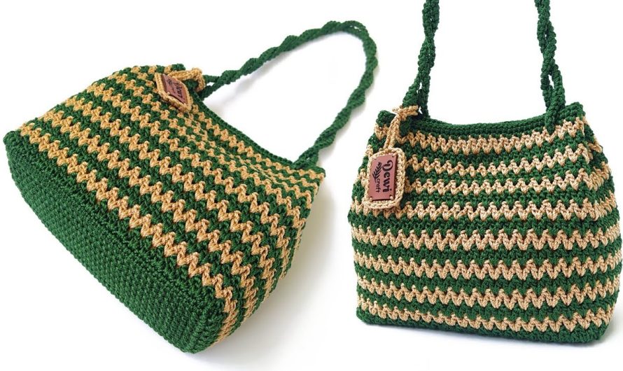 👜 How to Crochet a Bag Design | Step-by-Step Guide for Beginners