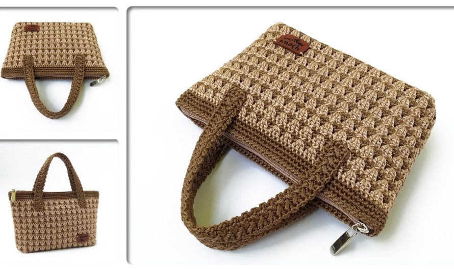 👜 How to Crochet a Bag Tutorial | Step-by-Step: Super Easy Crochet Bag