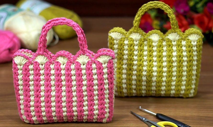 👜 How to Make a Beautiful Small Bag | Crochet Mini Purse – Step-by-Step Guide