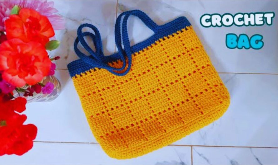 How to Crochet a Bag | Easy Crochet Bag Pattern👜👜👜