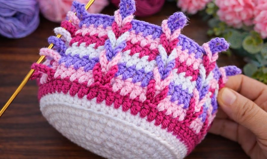 How to Crochet a Pencil Case & Hook Organizer💖💖🧶