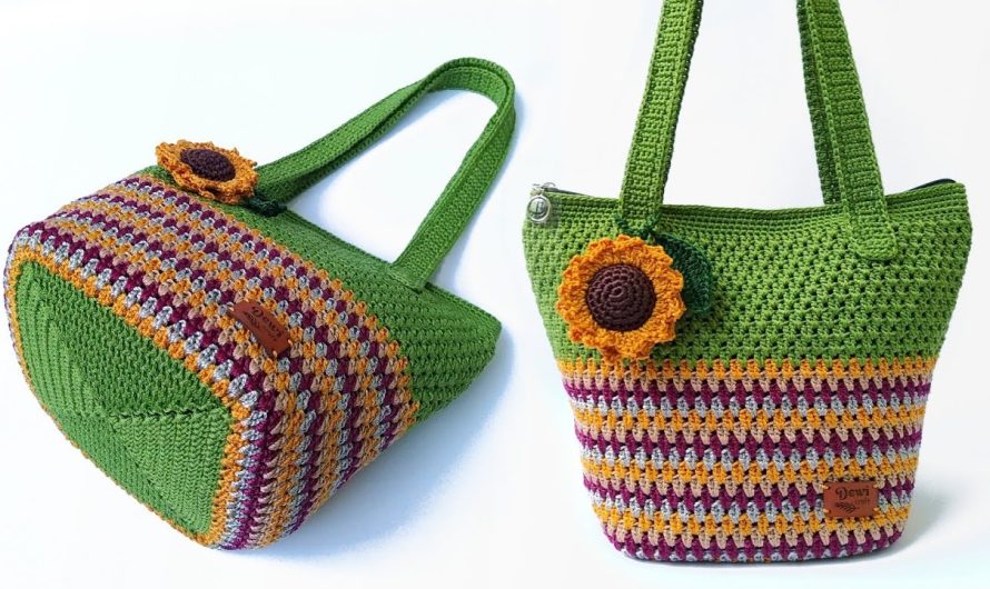 How to Crochet a Bag – Complete Crochet Bag Tutorial for Beginners 🧶👜