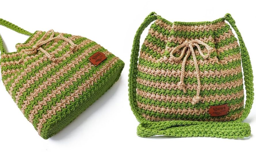 How to Crochet a Beautiful Bag in Just a Few Steps – Quick & Easy Guide for Beginners 🧶👜
