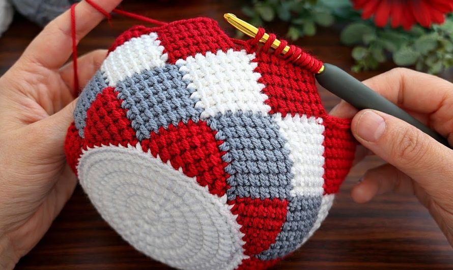 How to Make an Easy Crochet Basket / Organizer Box🧺🧶💖