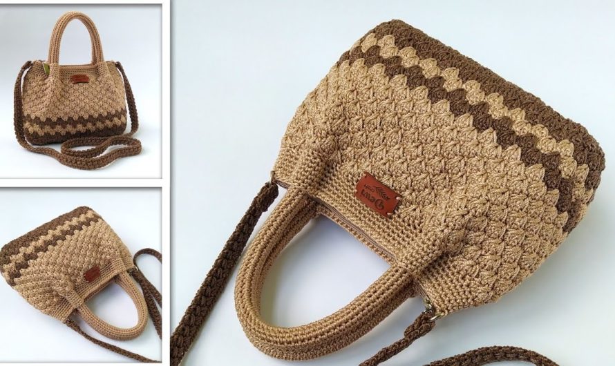 How to Crochet Bag Easy Tutorial – DIY Beginner Friendly – Bag Cris👜🧺💖