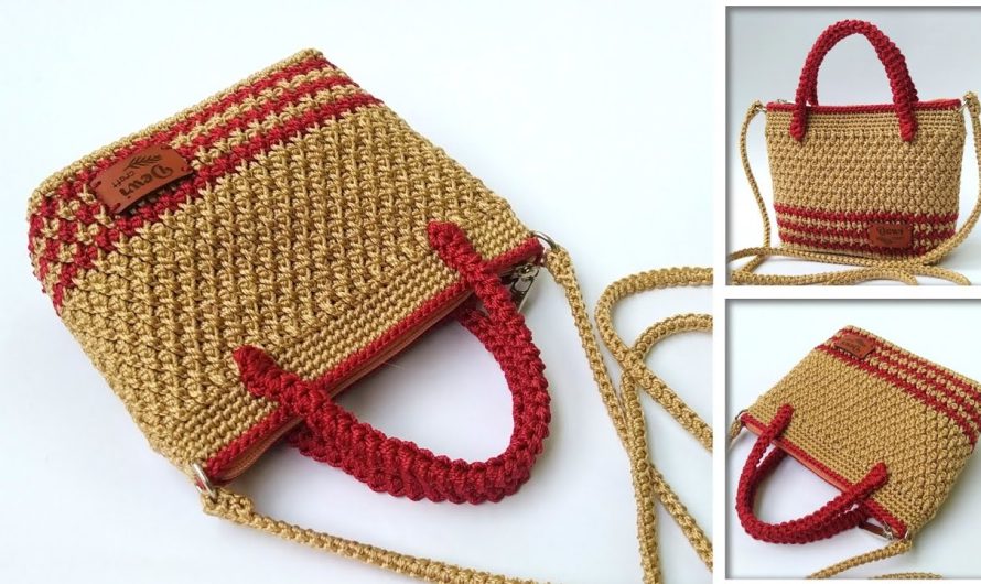 Super Easy Crochet Bag Tutorial for Beginners 🧶👜