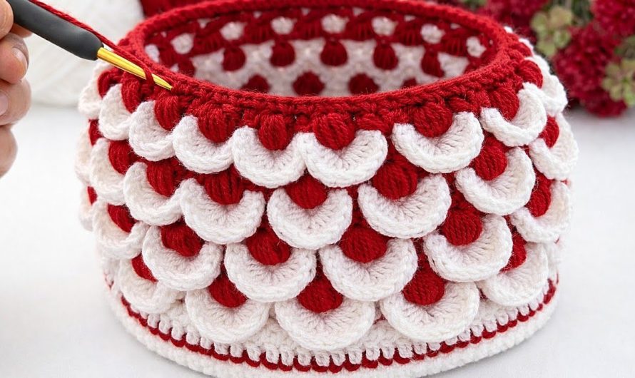 How to Crochet the Best Decorative Basket | Tutorial Pattern🧺