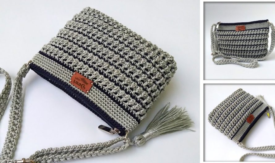 How to Make the LATEST Modern Crochet Bag for Beginners