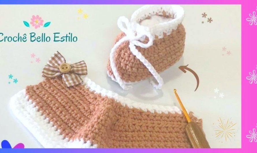 How to TECHNIQUE – CROCHET BABY SHOES