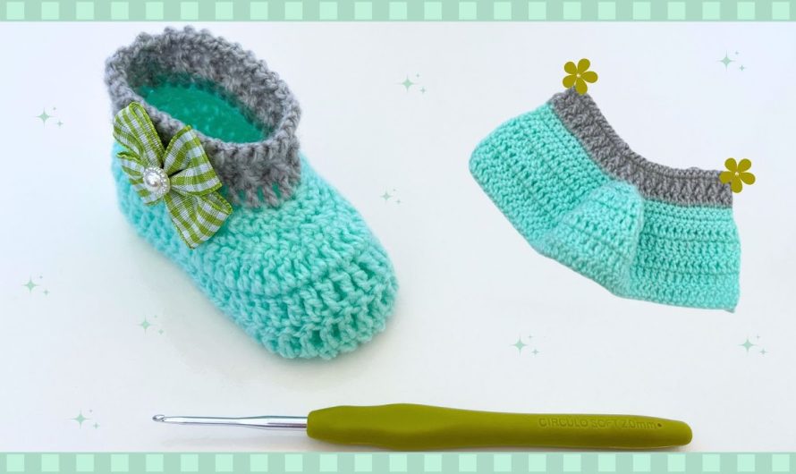 🧶 How to Make Beautiful and Different Crochet Baby Shoes