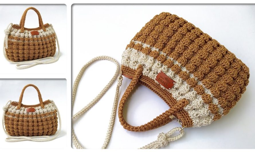 How to Make an Easy Crochet Bag | Step-by-Step Tutorial for Beginners🧶