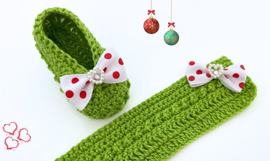 How to EASY AND BEAUTIFUL CROCHET Baby SHOES