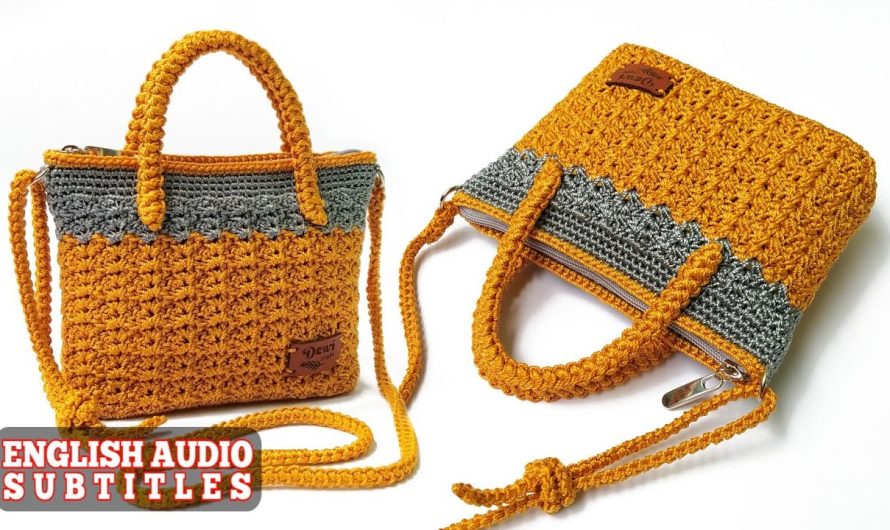 How to Make the Latest Pattern Crochet Bags 🧶