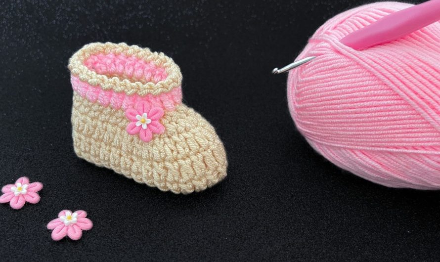 How to Crochet Easy and Quick Baby Shoes: Step-by-Step Guide