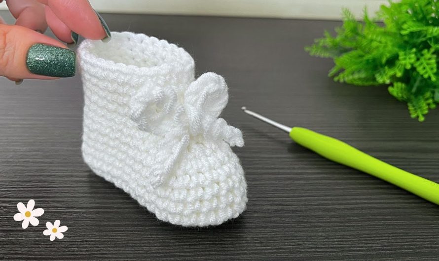 👶🧶 How to Crochet the PERFECT Baby Shoes – Step-by-Step Guide
