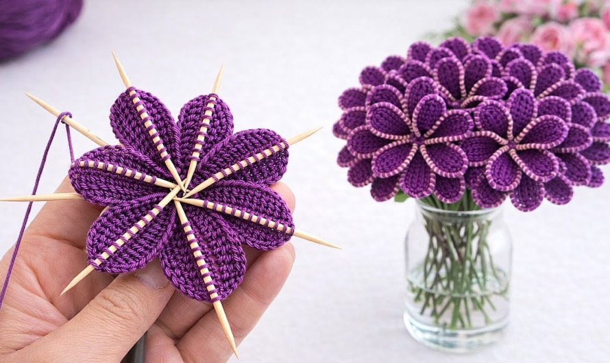 🌺🌸😘I Turned Yarn Into Real Flowers 🌸