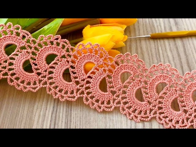 💖How to Make a Multi-Purpose Lace Edge Pattern Tutorial🤞😍