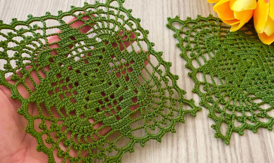 🧶Crochet Unique Pattern❗️Square Motif Runner, Blouse Tutorial💖🌸🌺