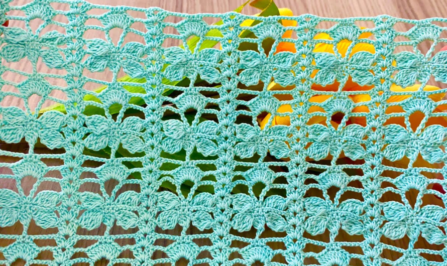 🧶How to Crochet Butterfly Patterned Blouse and Tunic💖😘😍