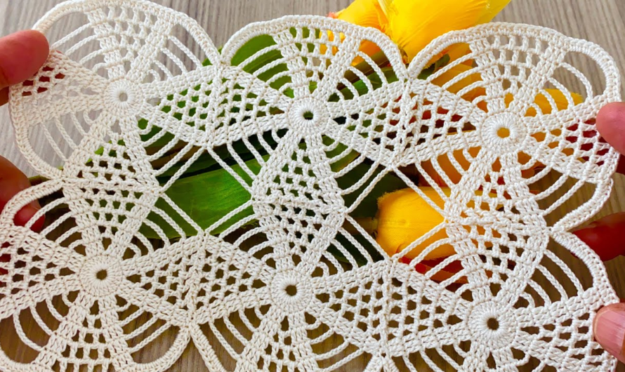 Crochet 🧶 New and Super Easy Motif Tutorial for Beginners✨💖😍