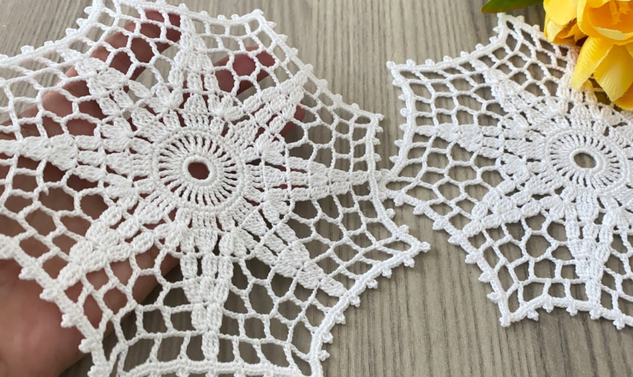 Eye-Catching Crochet Motif Pattern Tutorial🧶😍💖🌼