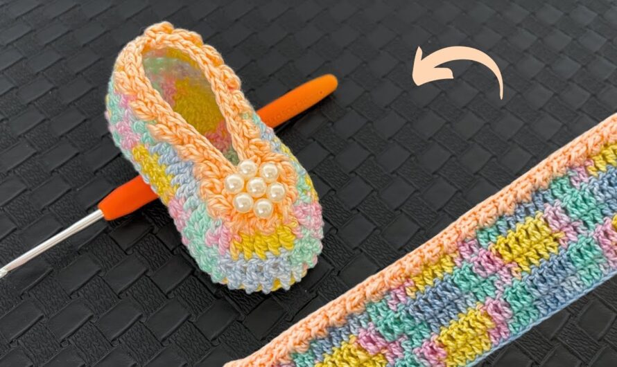 Beautiful and Easy to Make Crochet Shoes for Baby – Complete Step-by-Step Guide