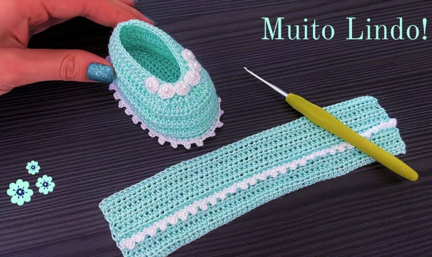 Very Easy Crochet Shoes for Baby – Step-by-Step Beginner Guide
