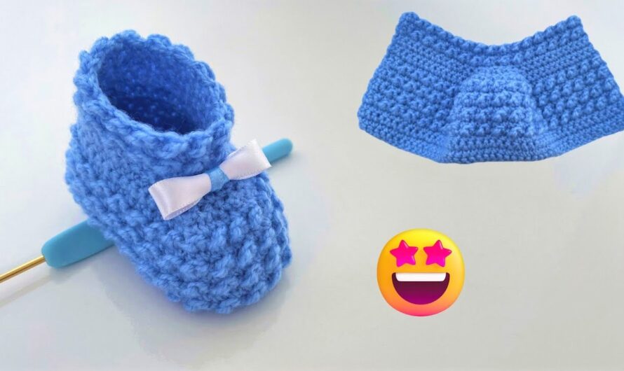 Easy Crochet Shoes with Easy Stitches for Baby – Step-by-Step Beginner Guide