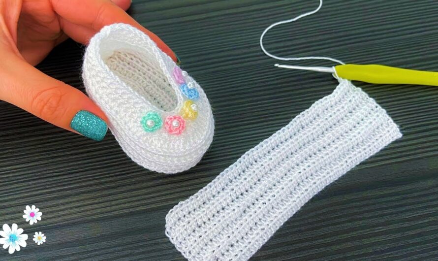 Easy Baby Crochet Sneakers for Beginners – A Complete Step-by-Step Tutorial