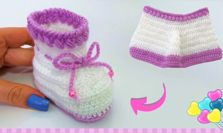 How to Make an Easy Step-by-Step Crochet Shoe for Baby – Complete Beginner Tutorial