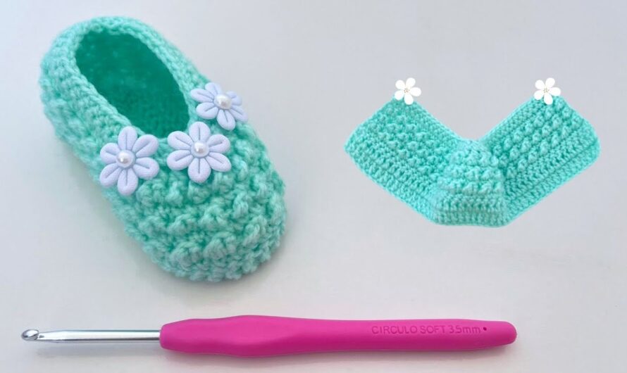 How to Make Beautiful and Different Crochet Shoes for Baby – Unique Step-by-Step Guide