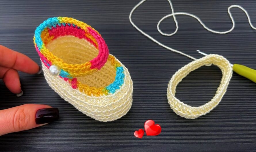 Very Easy and Delicate Crochet Shoe for Baby – Step-by-Step Beginner’s Guide