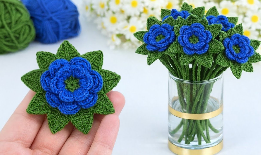 🌹 Flower Bouquet with Leaves | Easy & Beautiful😍